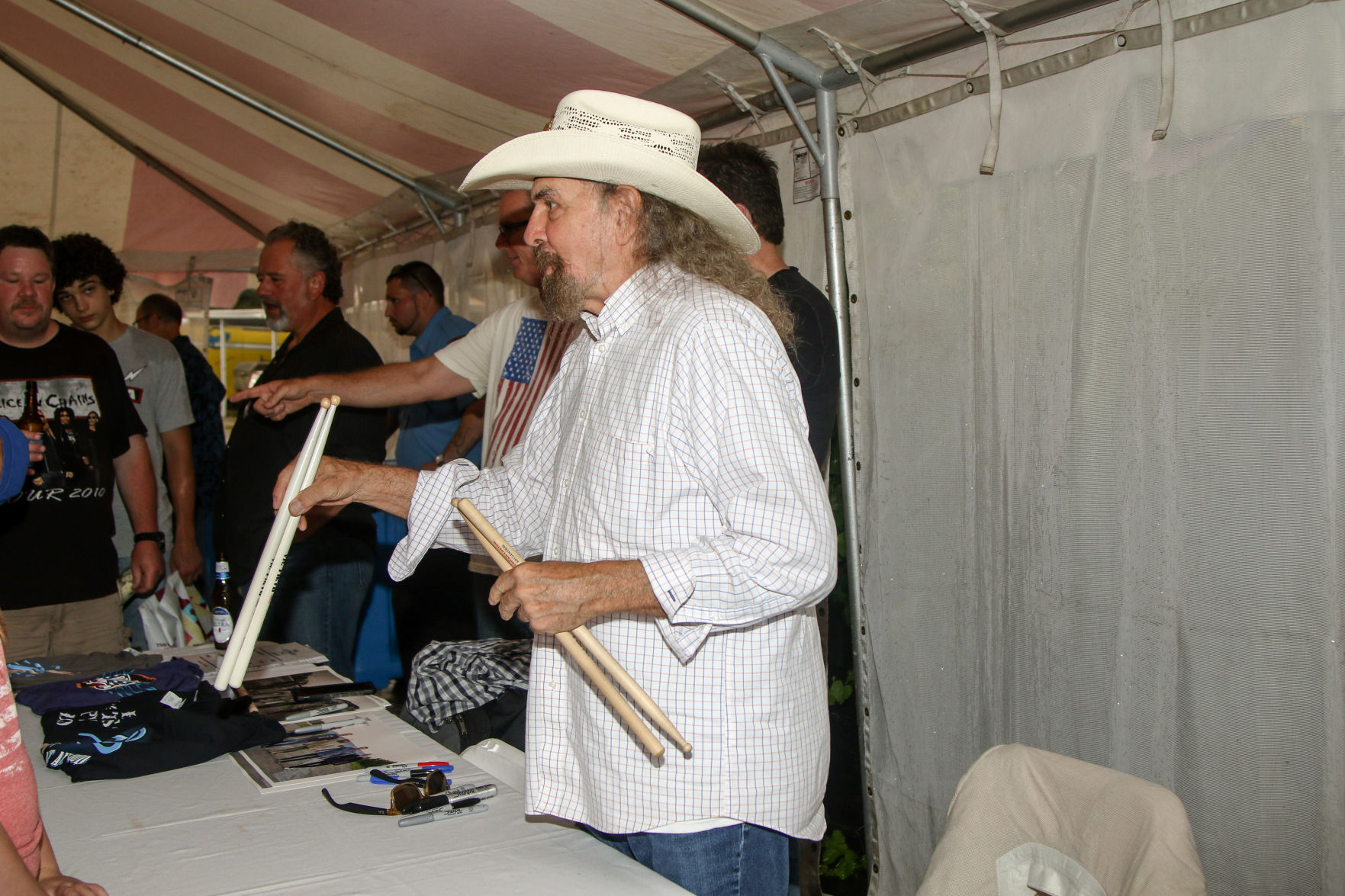 Artimus Pyle Band meet & greet @ Myras Valdese 8_2_19-6635.JPG